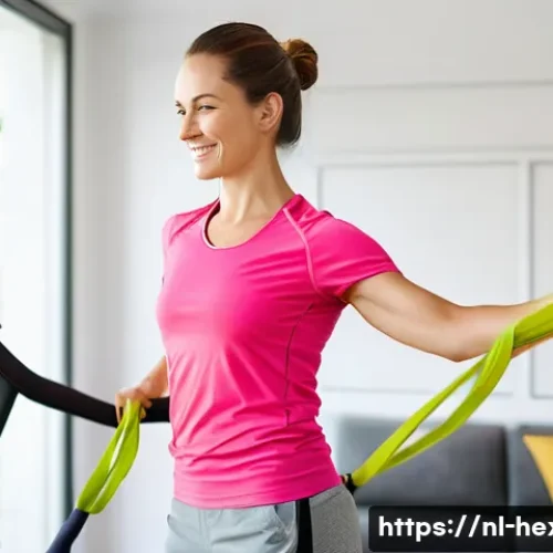 Home 33 어깨 근력 강화와 안정성을 위한 운동 - **Prompt:** A diverse adult, male or female, aged 30-45, in comfortable, athletic shorts and a t-shi...