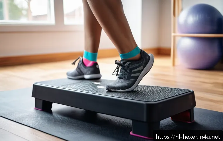 스텝박스 활용 하체 순환운동 루틴 관련 이미지 1